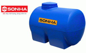 Bồn Nhựa Nằm Ngang Sơn Hà 1000L