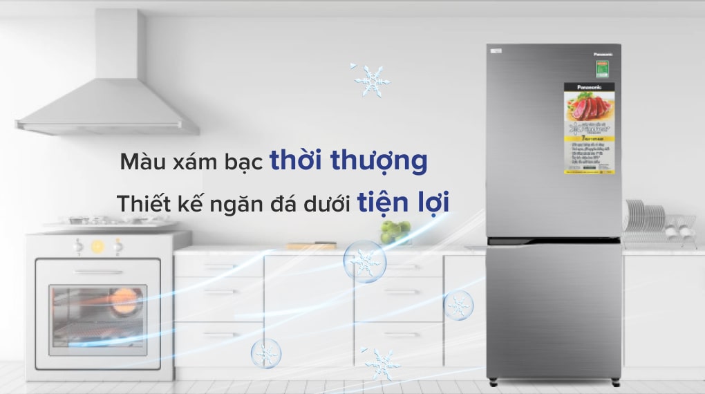 Tủ lạnh Panasonic Inverter 255 lít NR-BV280QSVN1