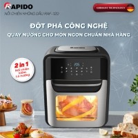 Nồi chiên không dầu RAPIDO RAF-12D