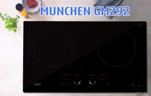 Bếp từ đôi Munchen GM292 nhập khẩu Đức nguyên chiếc