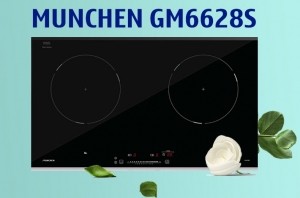 Bếp từ đôi Munchen GM6628s Inverter nhập khẩu Đức nguyên chiếc