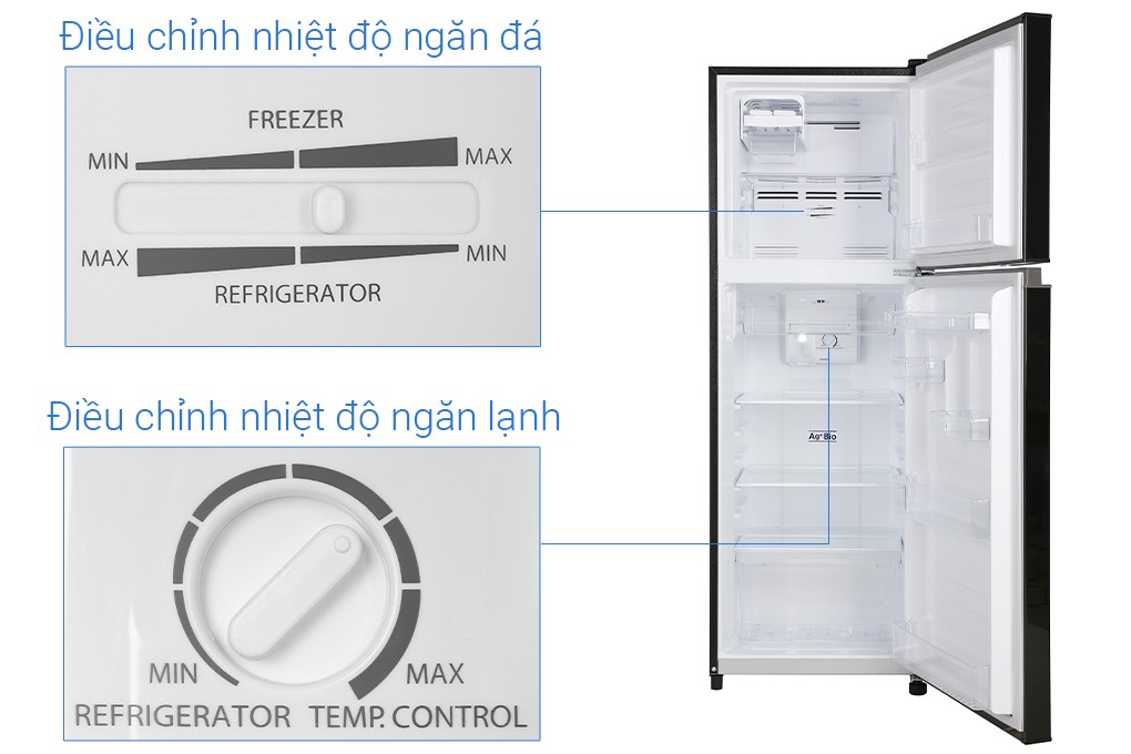 Tủ lạnh Toshiba Inverter 233 lít GR-A28VM(UKG1)3