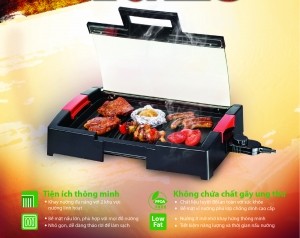 Vỉ nướng BBQ Steba VG 120 nhập khẩu Đức nguyên chiếc