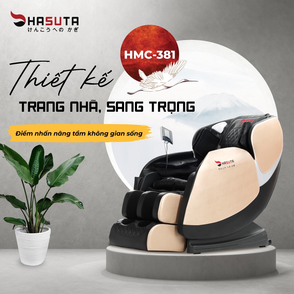 Ghế Massage toàn thân 2D Hasuta HMC-381