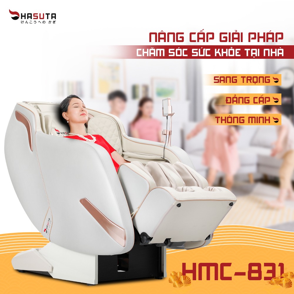 Ghế Massage tòan thân 4D Hasuta HMC-831