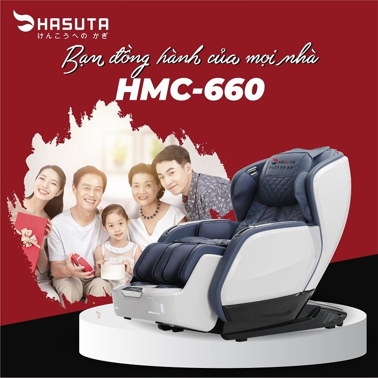 Ghế Massage toàn thân 4D Hasuta HMC-660