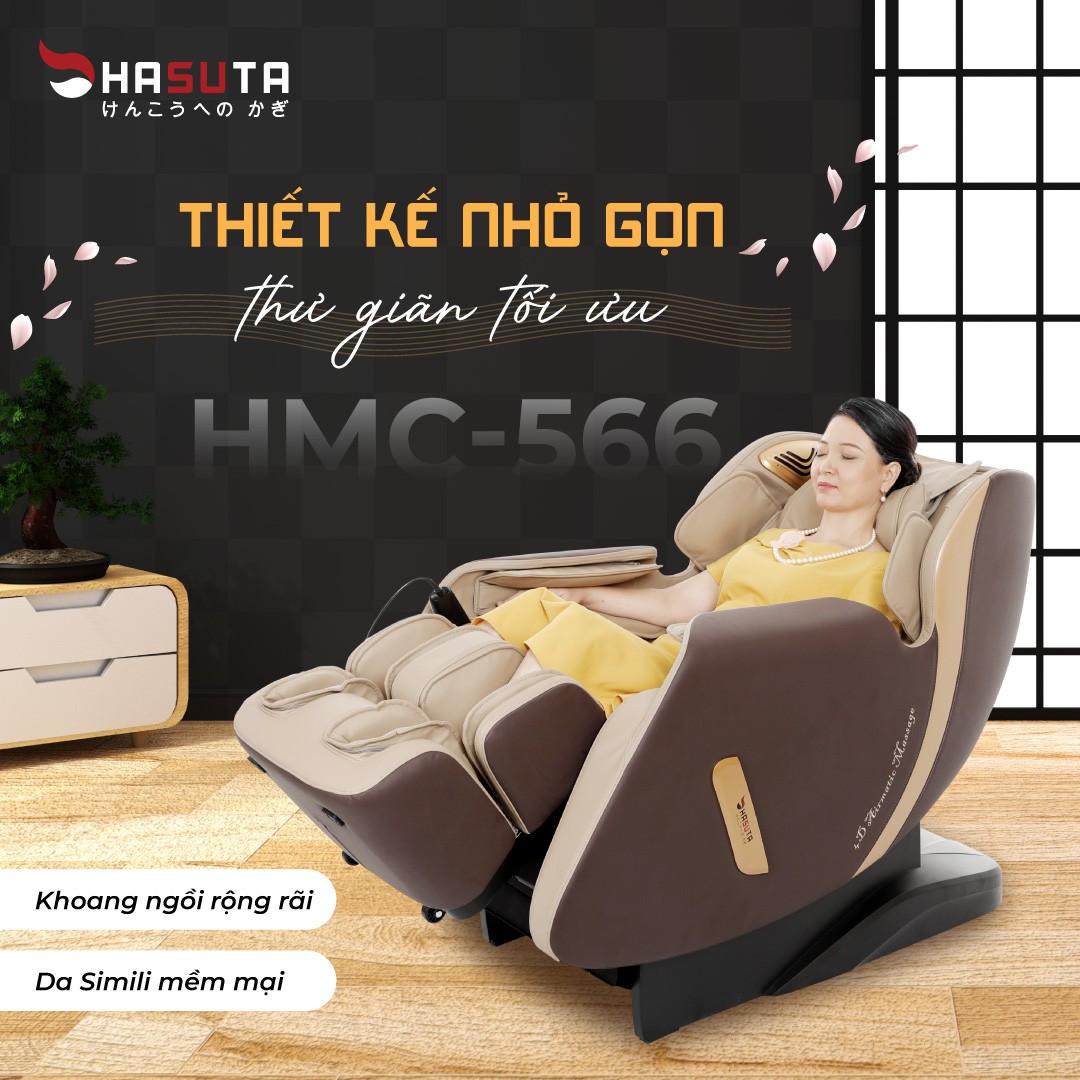 Ghế Massage toàn thân 4D Hasuta HMC 566