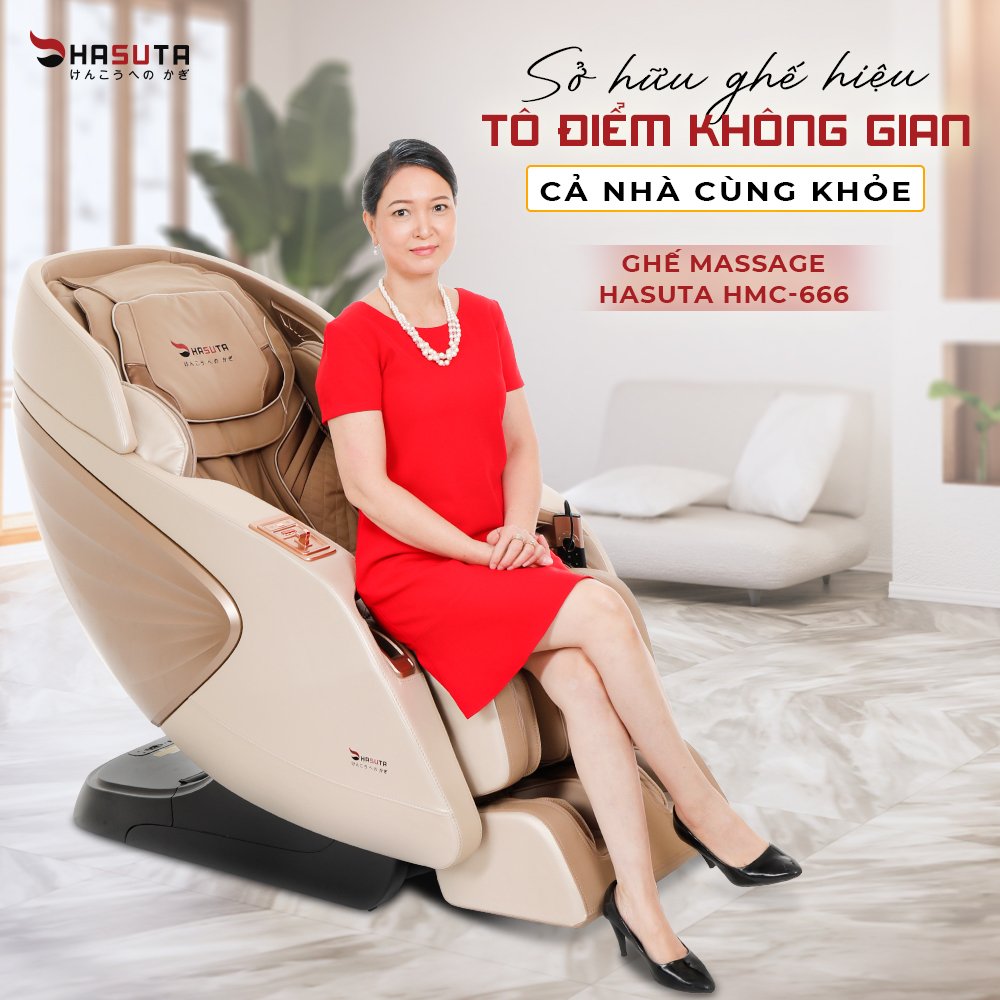 Ghế Massage toàn thân 4D Hasuta HMC-666