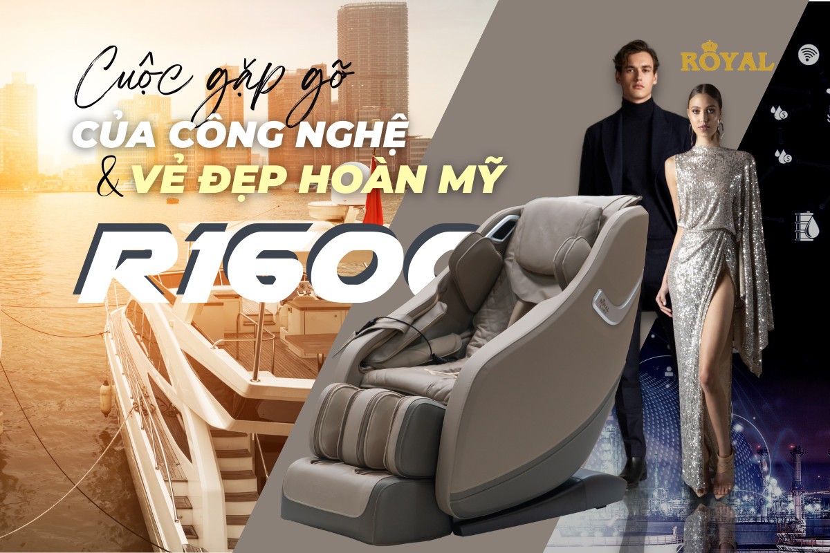 GHẾ MASSAGE ROYAL R1600