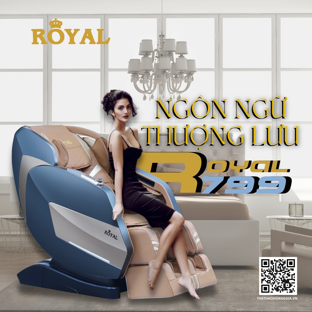 GHẾ MASSAGE ROYAL R799