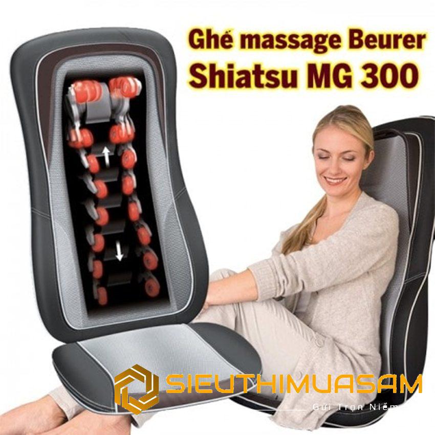 Đệm ghế massage Shiatsu Beurer MG300