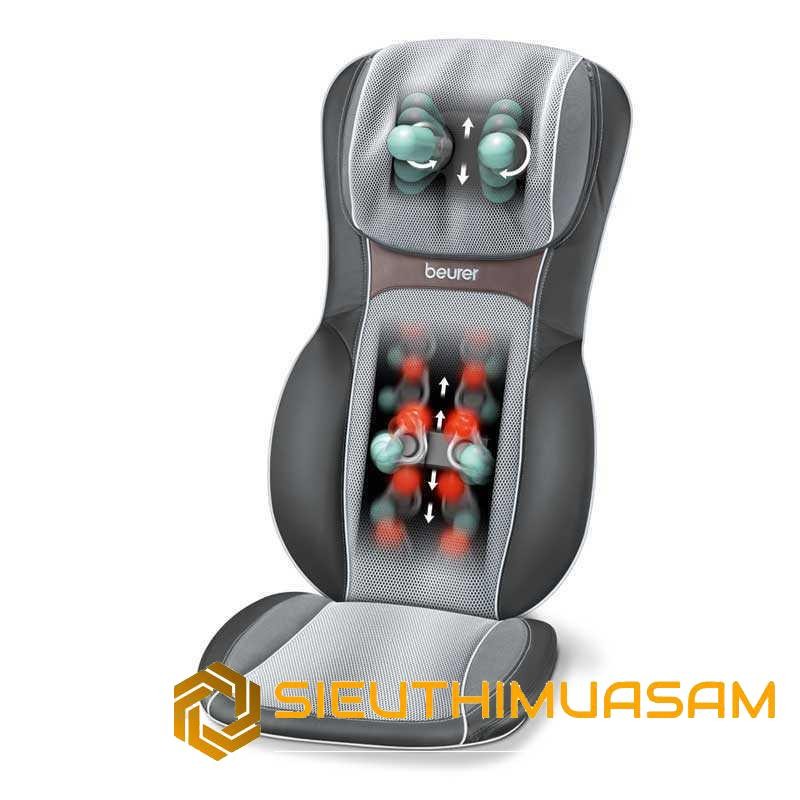 Đệm ghế massage 3D hồng ngoại Beurer MG295