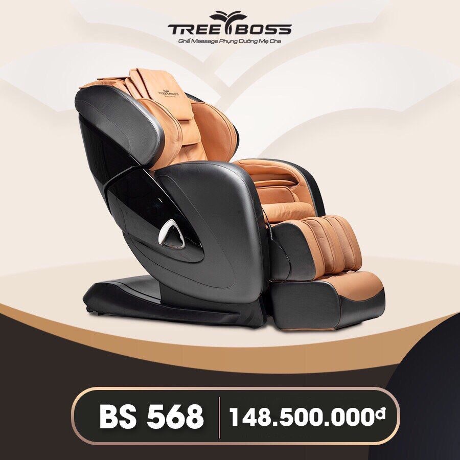 Ghế massage toàn thân 4D TreeBoss BS568