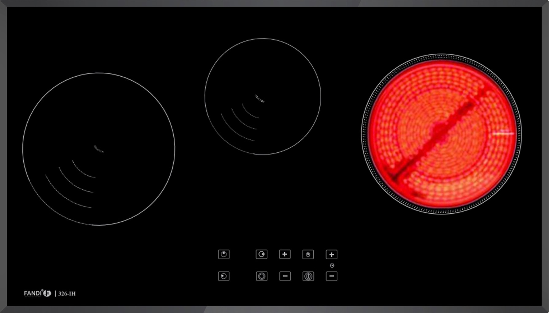 Bếp điện từ ba Fandi FD-326IH