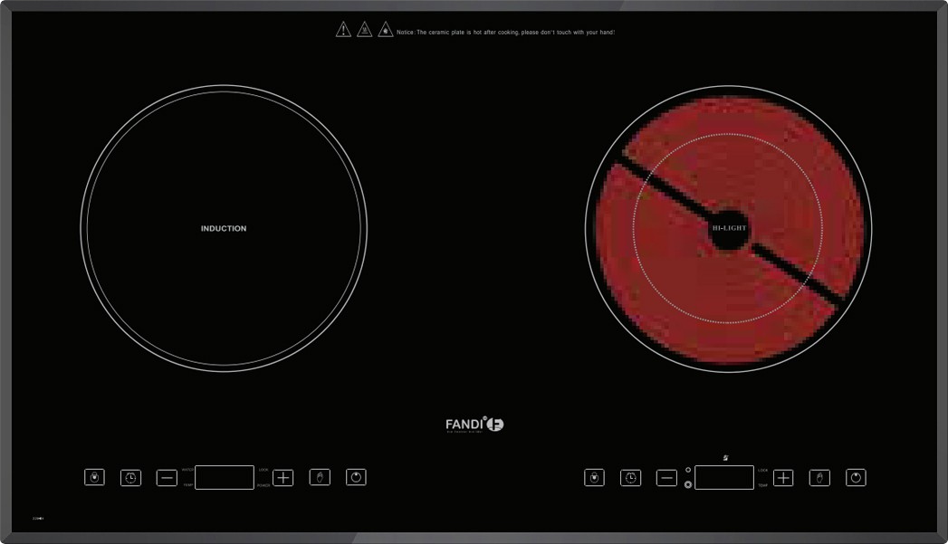 Bếp điện từ đôi Fandi FD-226IH