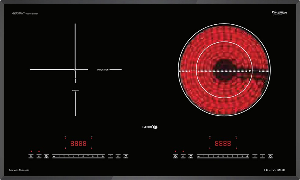 Bếp điện từ đôi Fandi FD-829MCH