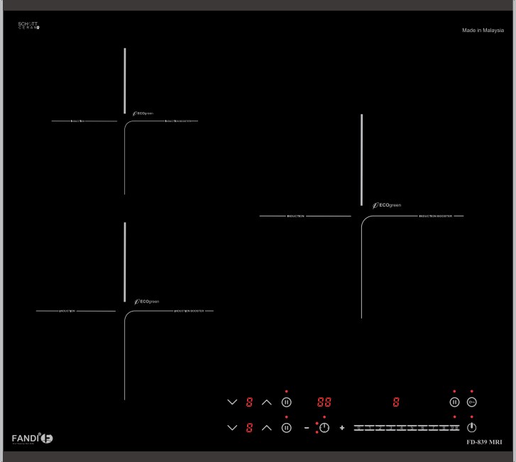 Bếp từ ba Fandi FD-839MRI