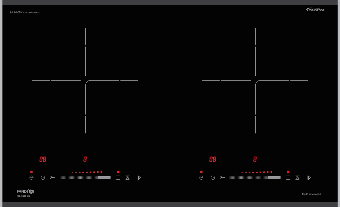 Bếp từ đôi Fandi FD-8560MS