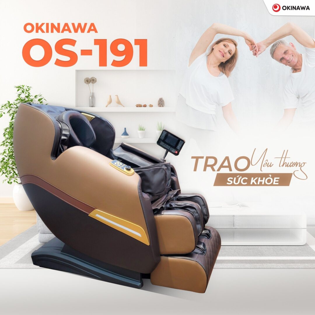 Ghế massage toàn thân 3D Okinawa OS191