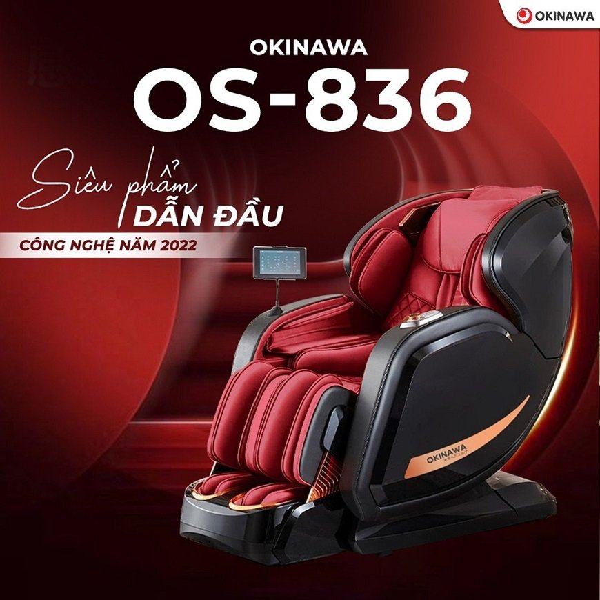 Ghế massage toàn thân 5D Max Okinawa OS836