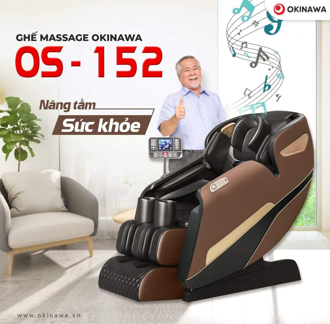 Ghế massage toàn thân 3D Okinawa OS152