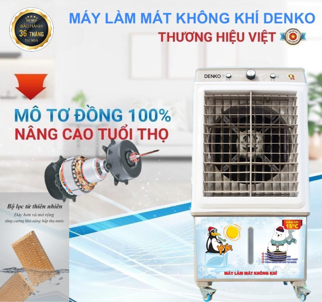 Quạt điều hòa không khí Denko DK6500C3