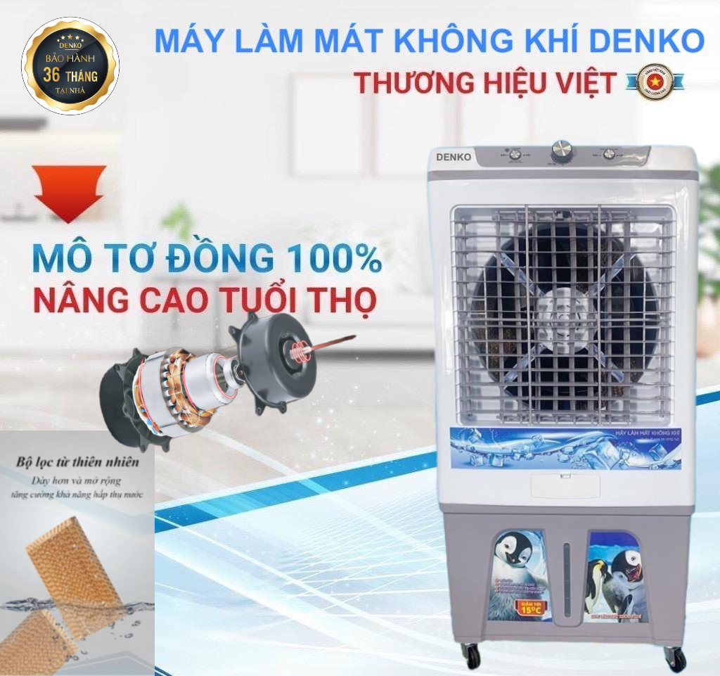 Quạt điều hòa không khí Denko DK8500C